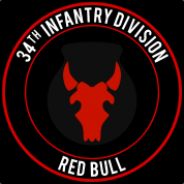 Image result for red bull 34th infantry division
