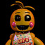 Toy Chica with no beak