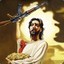Jesus with AK