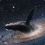Majestic Space Whale