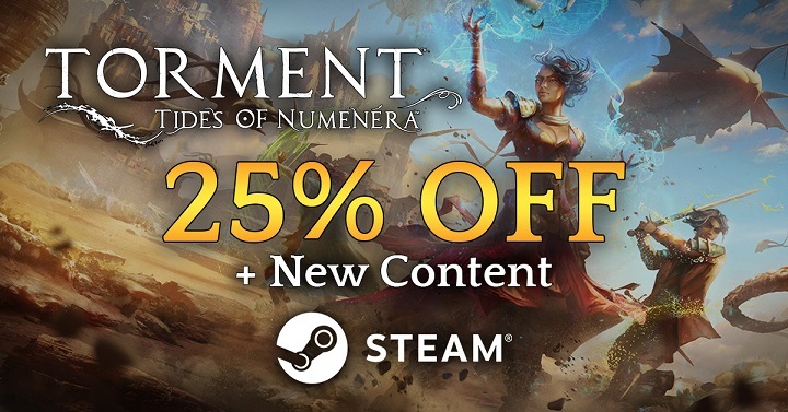 Steam Torment Tides Of Numenera Servant Of The Tides Update 25 Off Sale