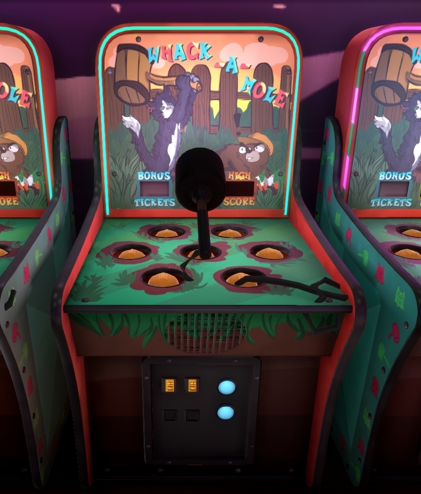 Orb 300-in-1 Two Player Multi Game Retro Mini Arcade Machine - Blue