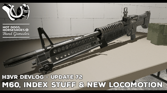Hot Dogs Horseshoes Hand Grenades On Steam - update 72 is now live m60 index controller support new locomotion and more