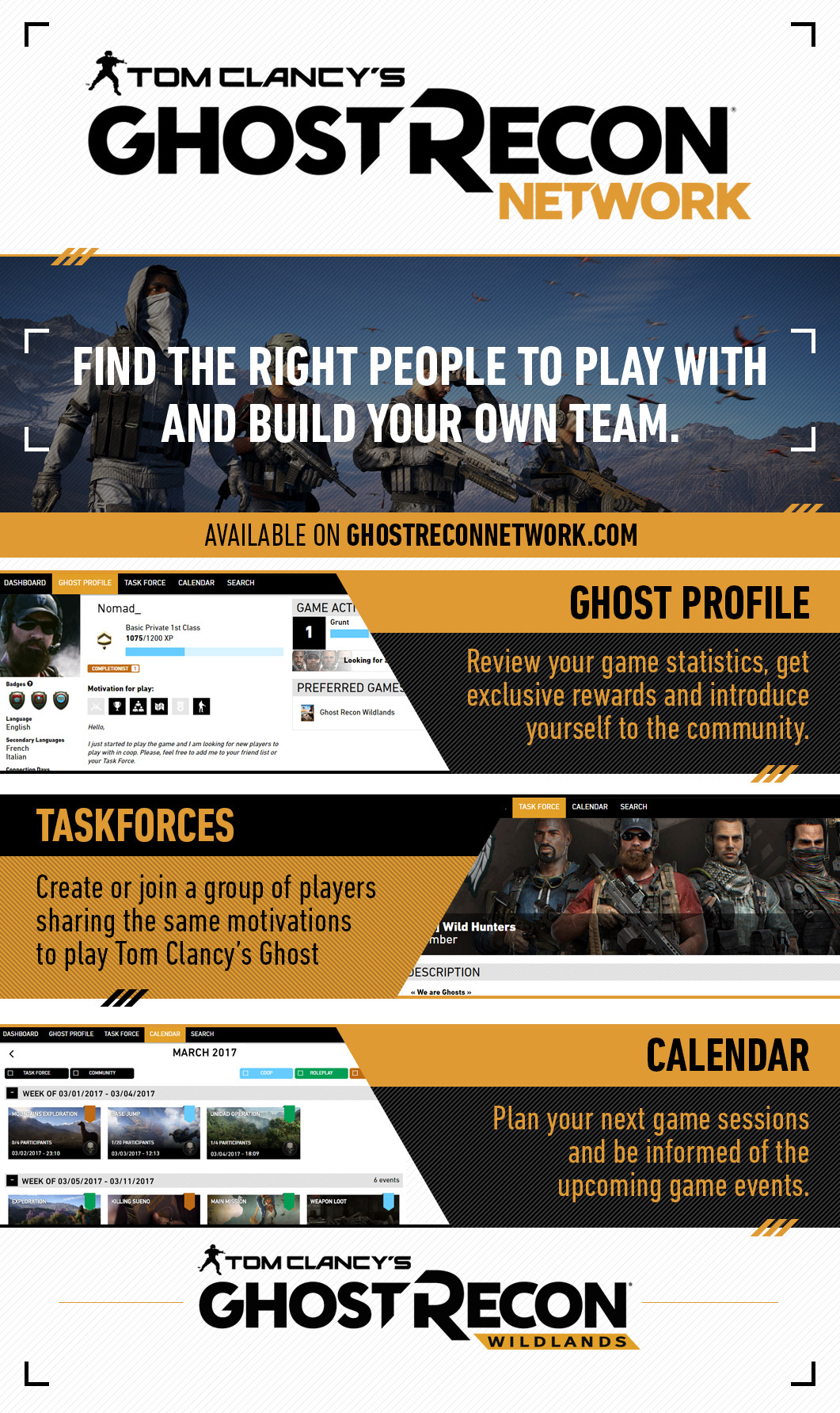Tom Clancy S Ghost Recon Wildlands Introducing Ghost Recon Network And Ghost Recon Hq Steam News
