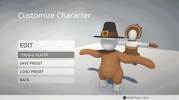 Character edit