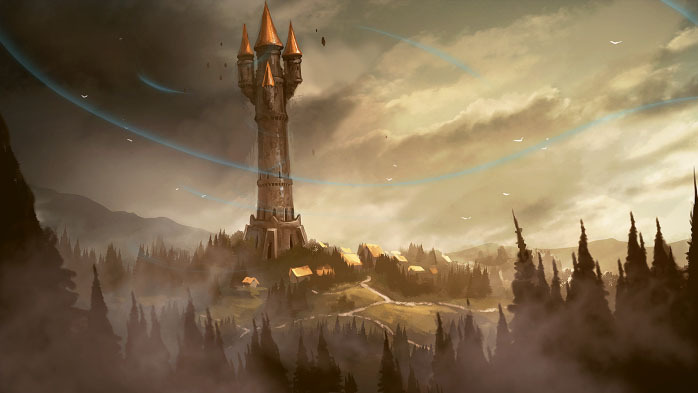 Mage Tower Concept Art