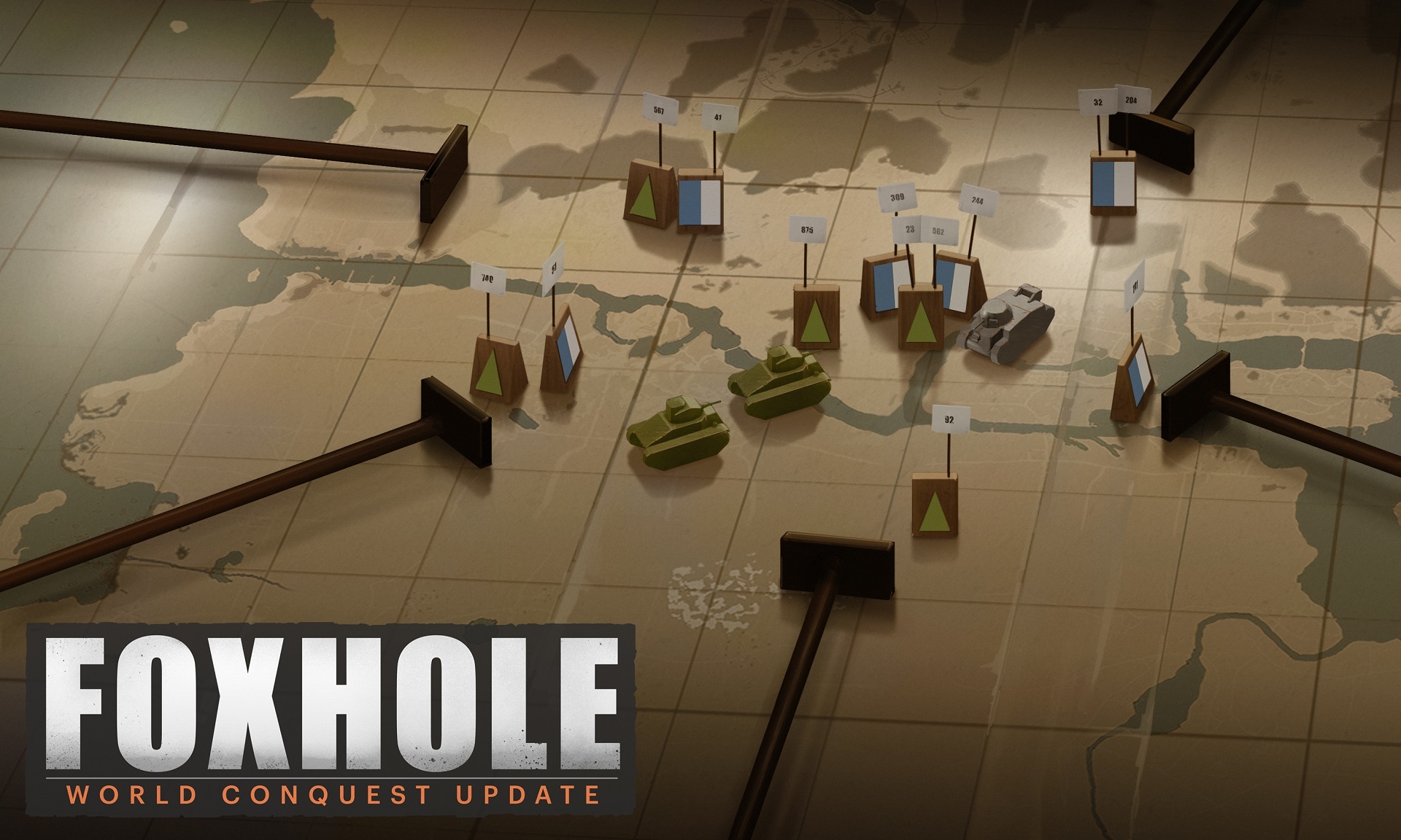 Foxhole карта онлайн