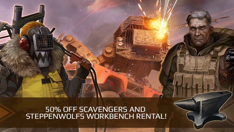 [Weekend Special] 50% off Scavengers and Steppenwolfs ...
