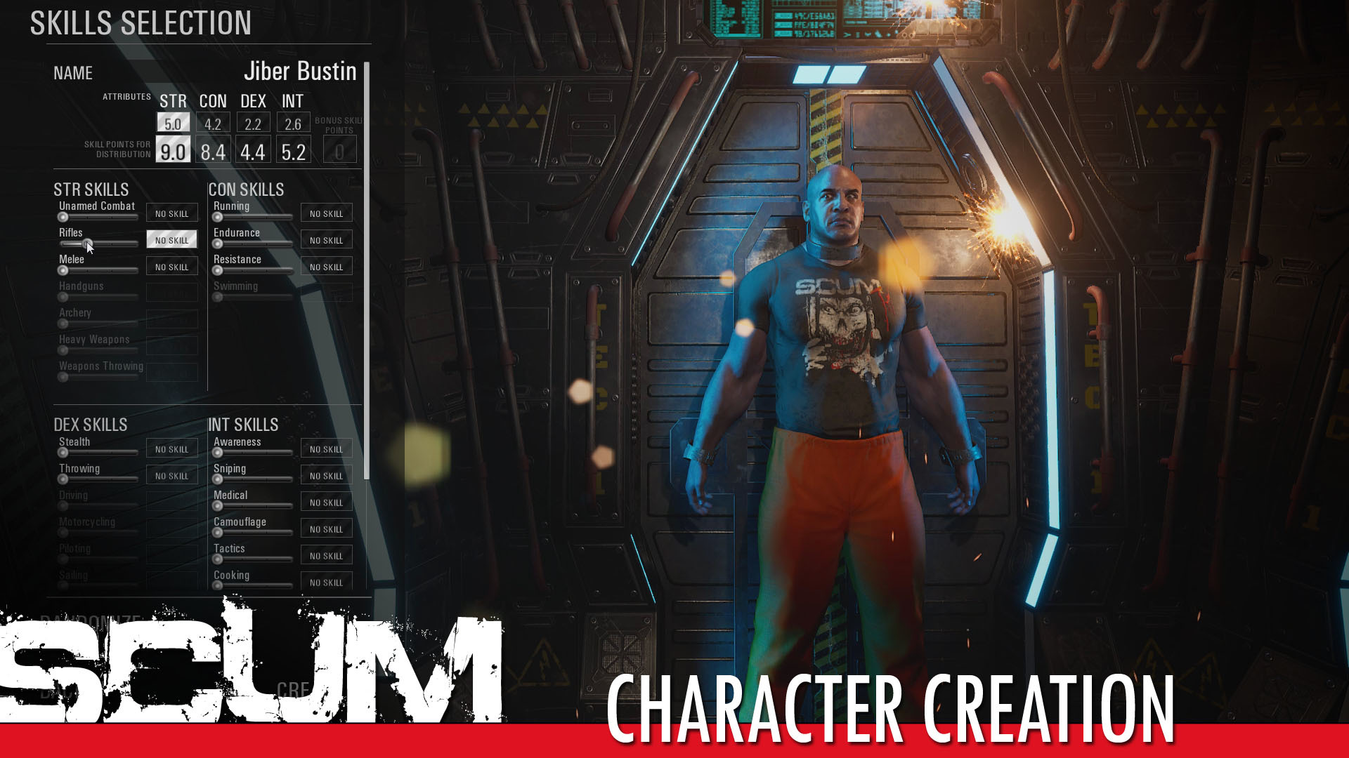 SCUM NEW VIDE/Character creation & Customization [Prealpha] Steam News