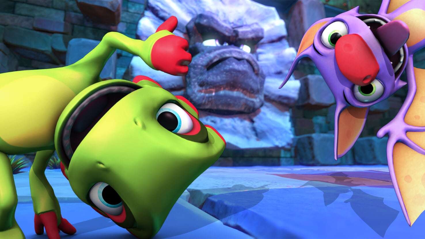 Yooka and Laylee are in Fall Guys!