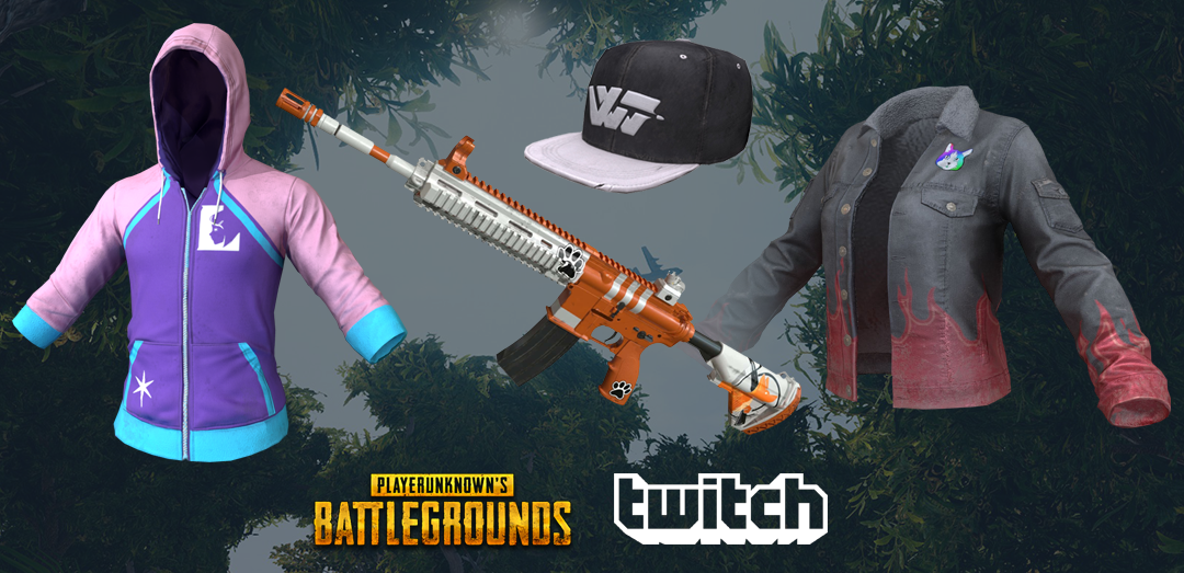 PUBG: BATTLEGROUNDS - Limited Time Broadcaster Royale Twitch Streamer Skins...