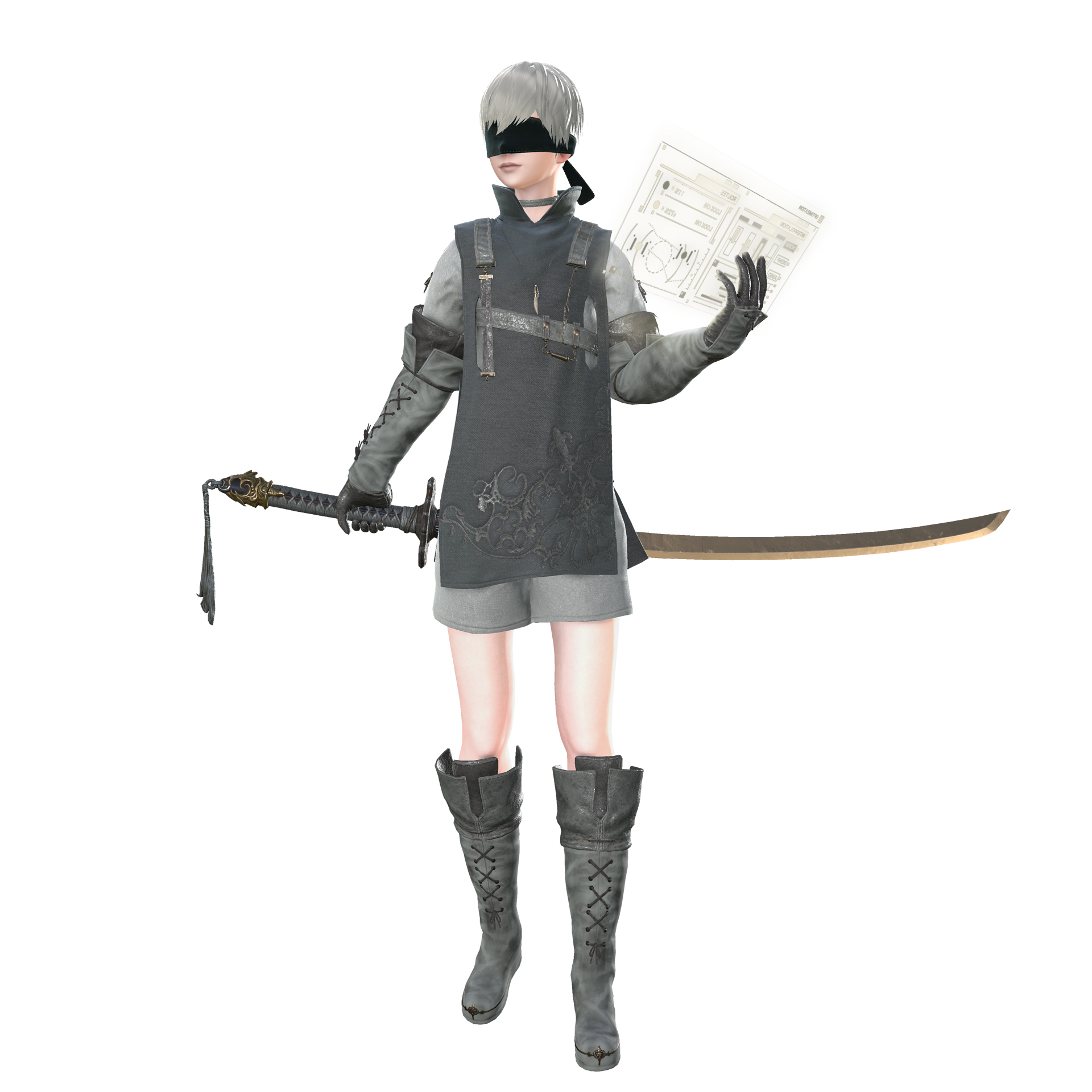 A2 - Destroyer Outfit inspired by Nier.