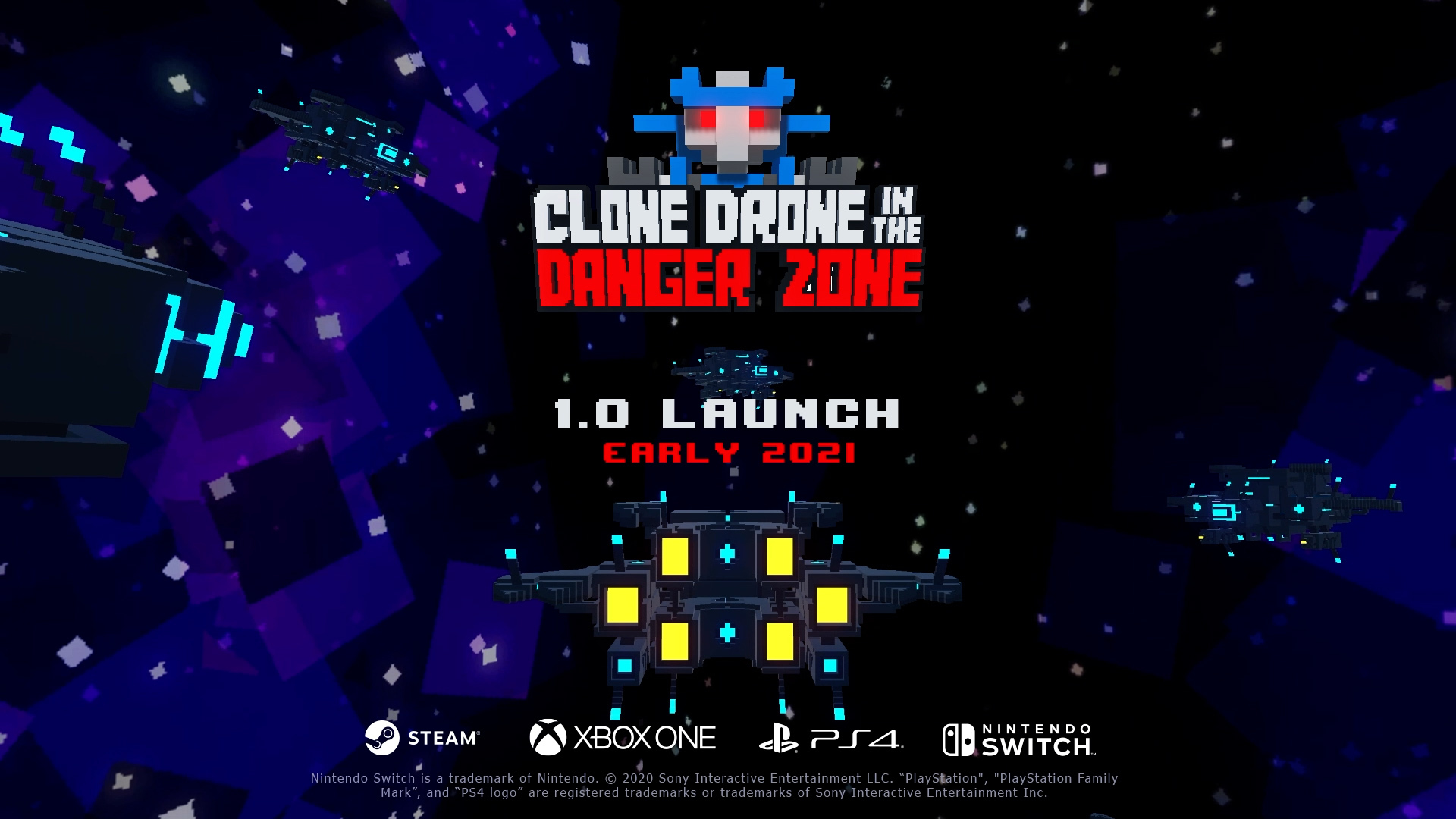 Дангер клон. Clone Drone in the Danger Zone v1.4.0.23 обложка игры. Clone Drone in the Danger Zone ps4. Clone Drone in the Danger Zone дрон. Clone Drone in the Danger Zone логотип.