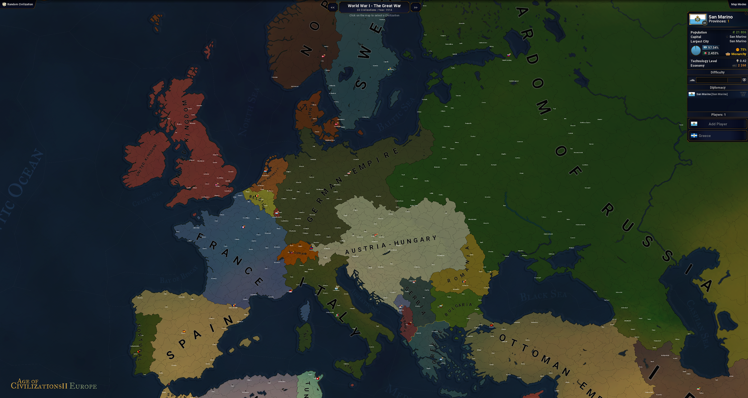 Comunidad Steam Age Of Civilizations Ii - ww1 map roblox