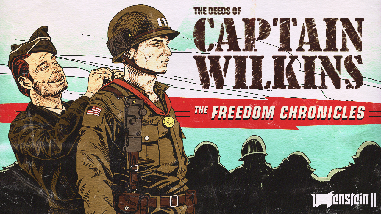 Resultado de imagem para Wolfenstein II The Deeds Of Captain Wilkins steam