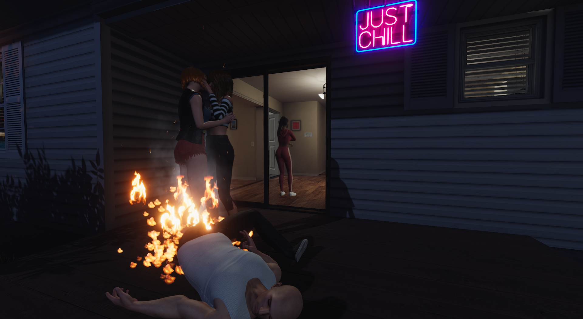House party game threesome console commands