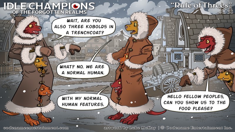 Idle Champions of the Forgotten Realms Idle Champions Comic – Steam-nyheder