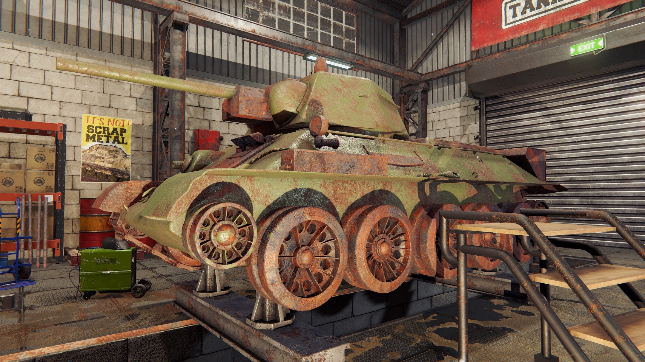 Tank mechanic simulator стим фото 4