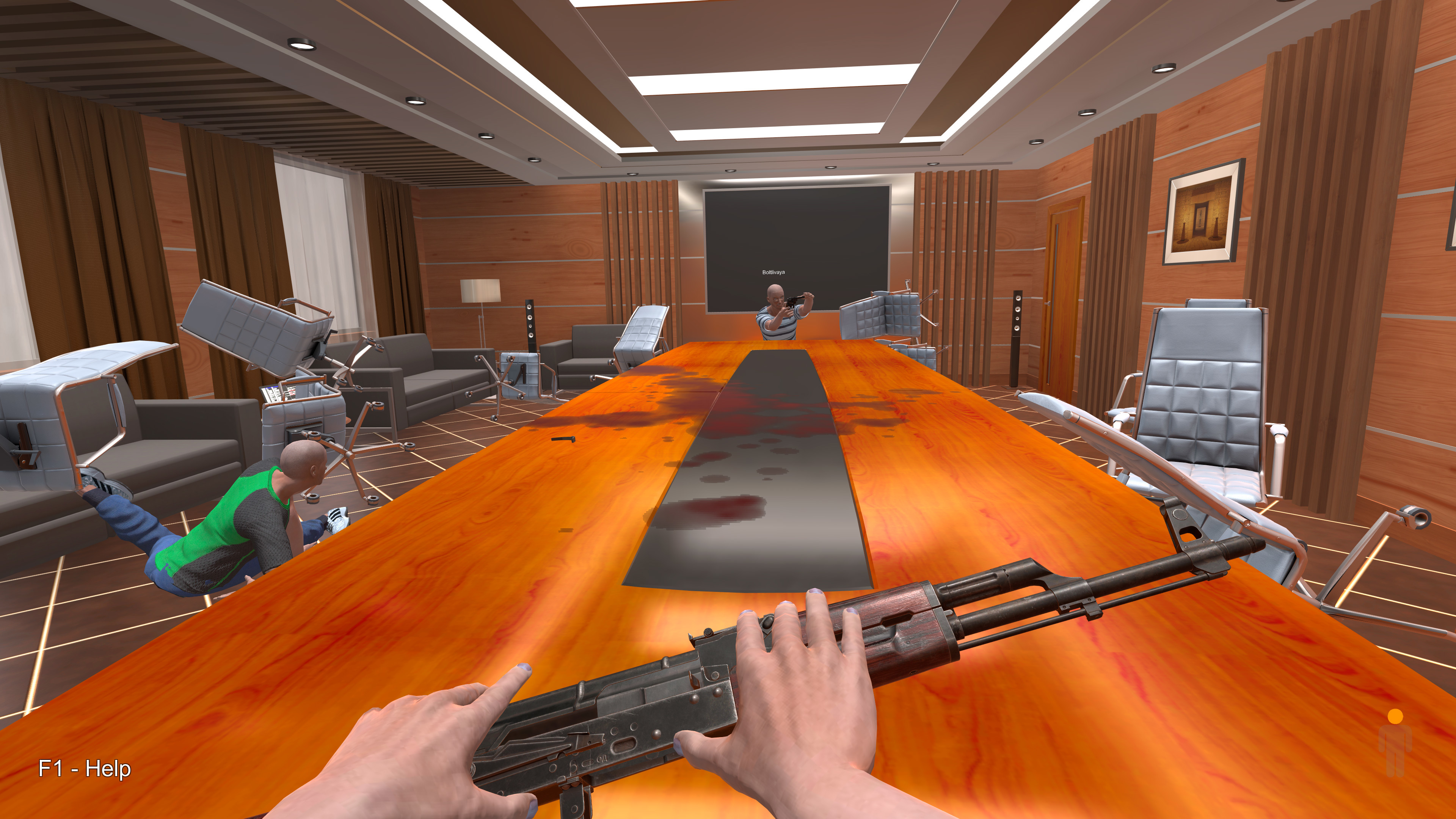 Steam :: Hand Simulator :: New Level "Bloody Conference"