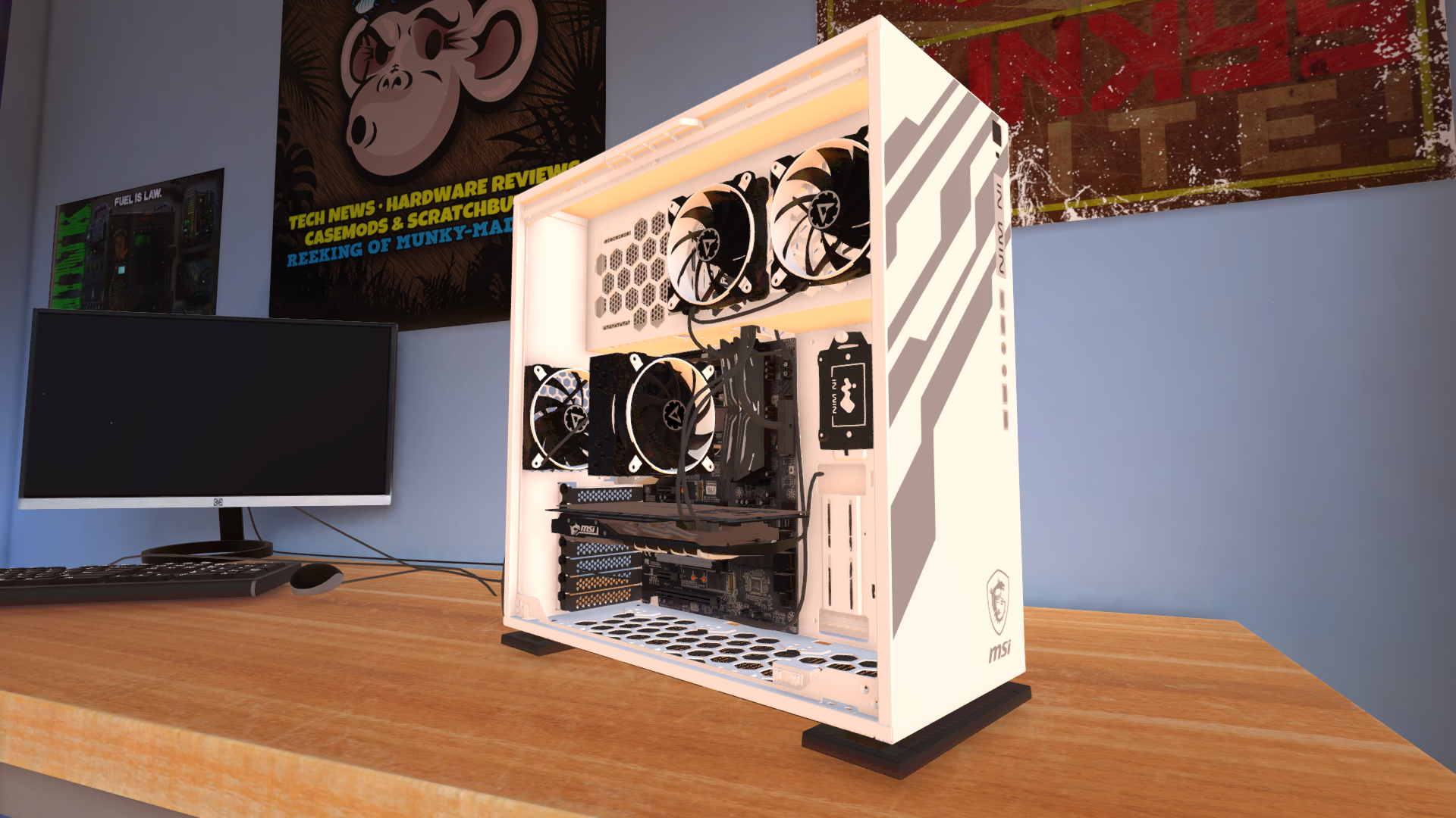 Mar 26 18 Pc Building Simulator Launches Tomorrow And Includes Gigabyte Pc Building Simulator Tic Kay Hello Pc Builders With Only One Day To Go Before You Can Play Pc Building Simulator How About Another Huge Announcement To Whet Your