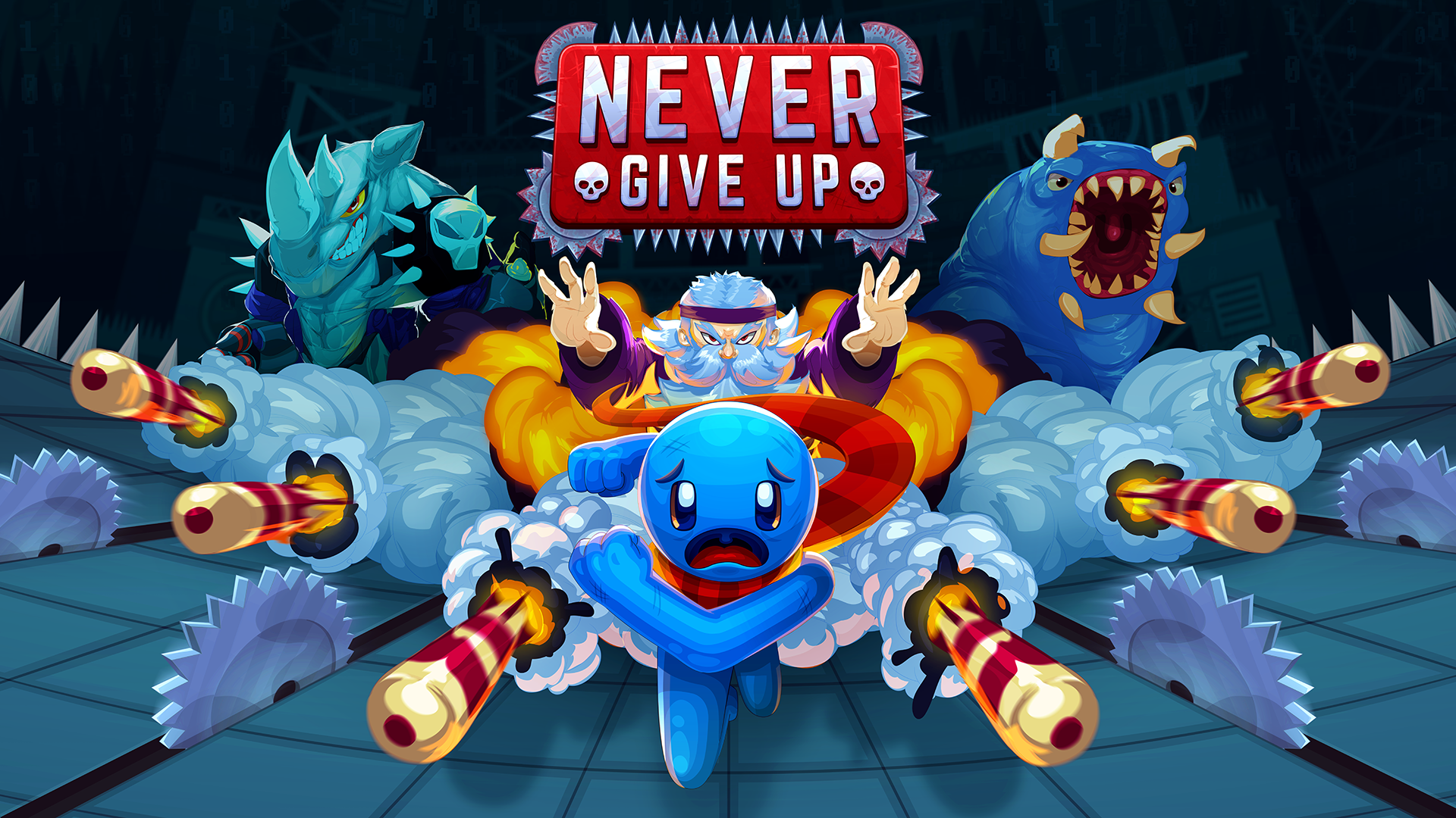 Give my game. Never give up игра. Massive Monster игры. Give it up игра. Never off игра.