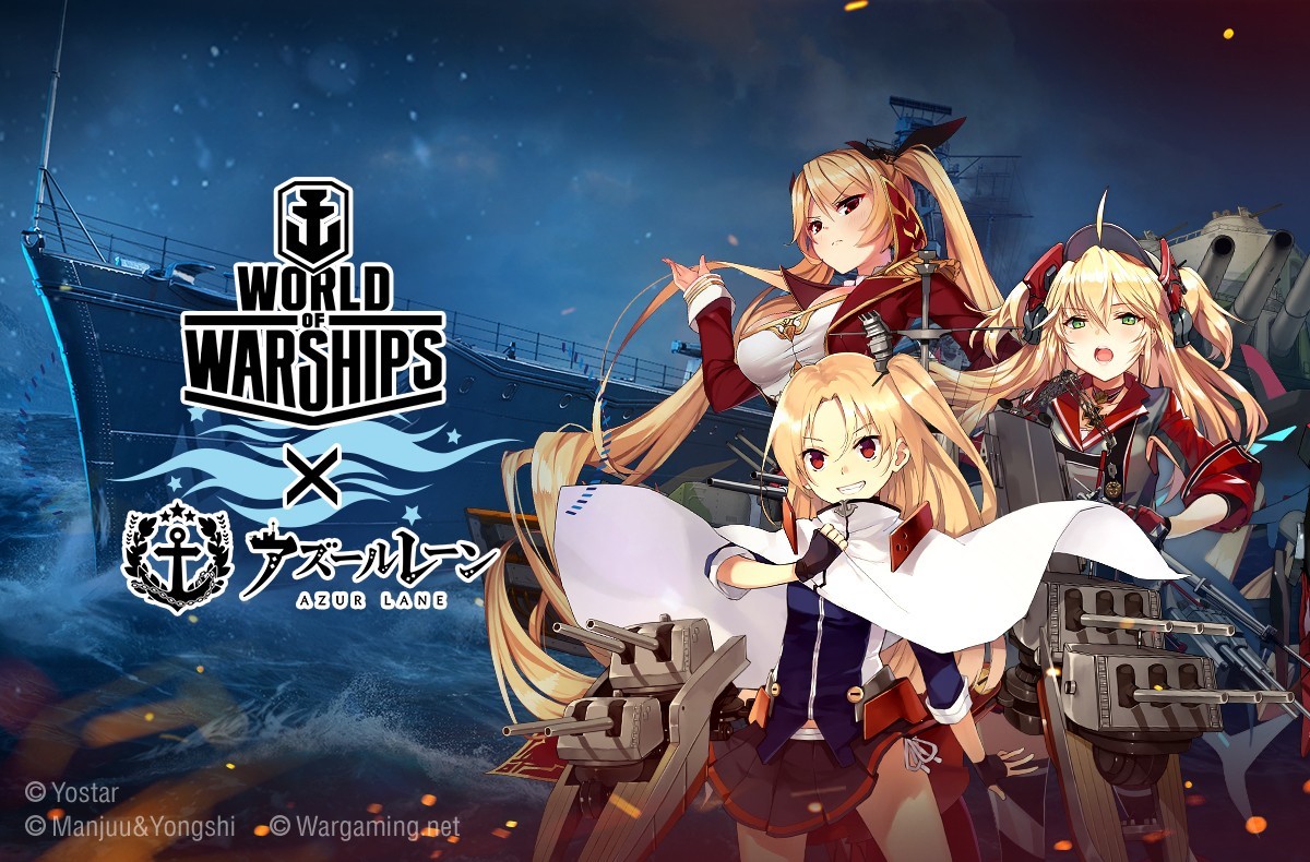 World of warships anime mod  YouTube