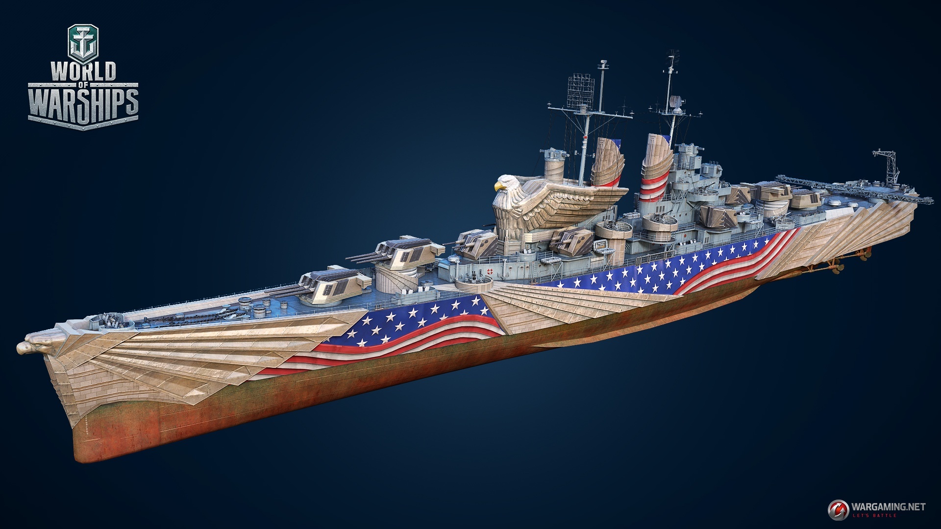 how do i get freedom camouflage in world of warships