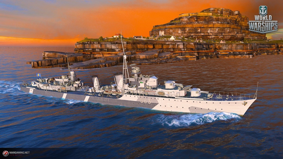 World Of Warships 海达号dlc现已开售 Steam 新闻
