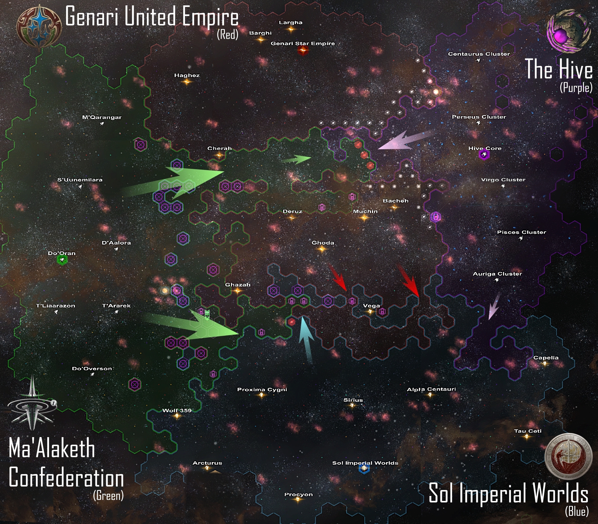 Space Wars: Interstellar Empires - 10 Days Later: The Ma'Alaketh ...