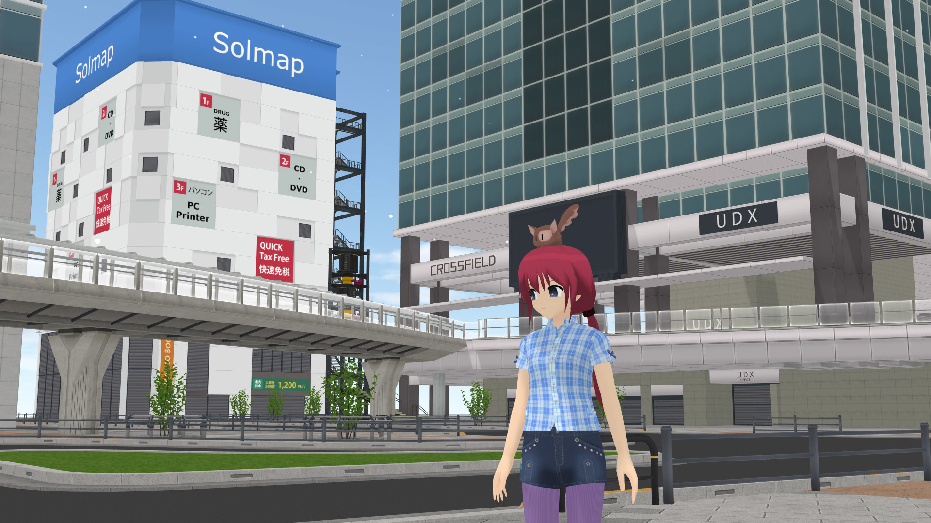 Shoujo City on X: Made a better background for menu/inventory screens.  This is not necessarily the final design and may change before release.  #gamedev #indiegame #unity3d #anime  / X