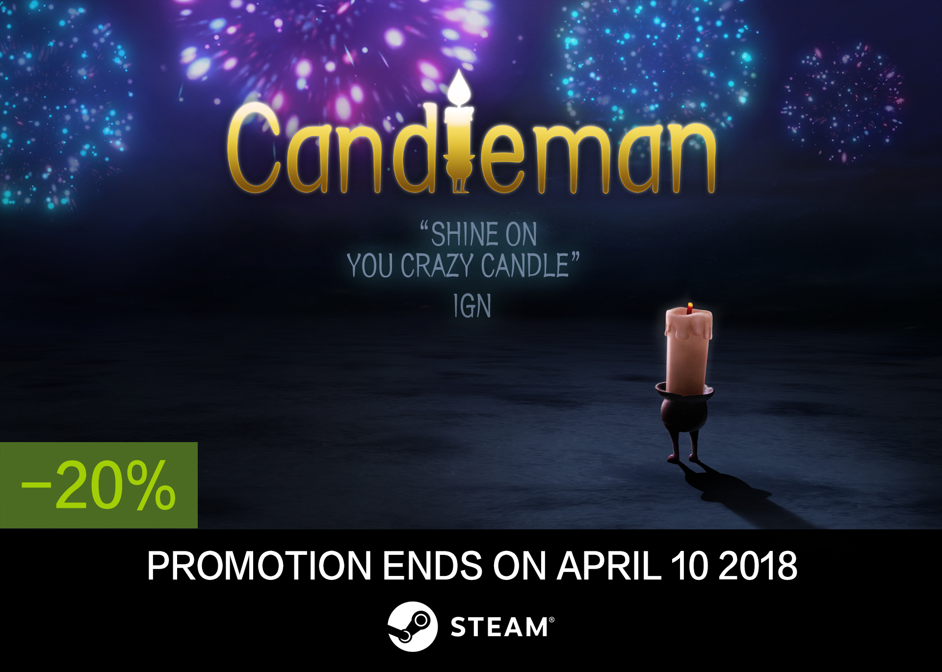 Candleman The Complete Journey Off From April 4 10 Steam News