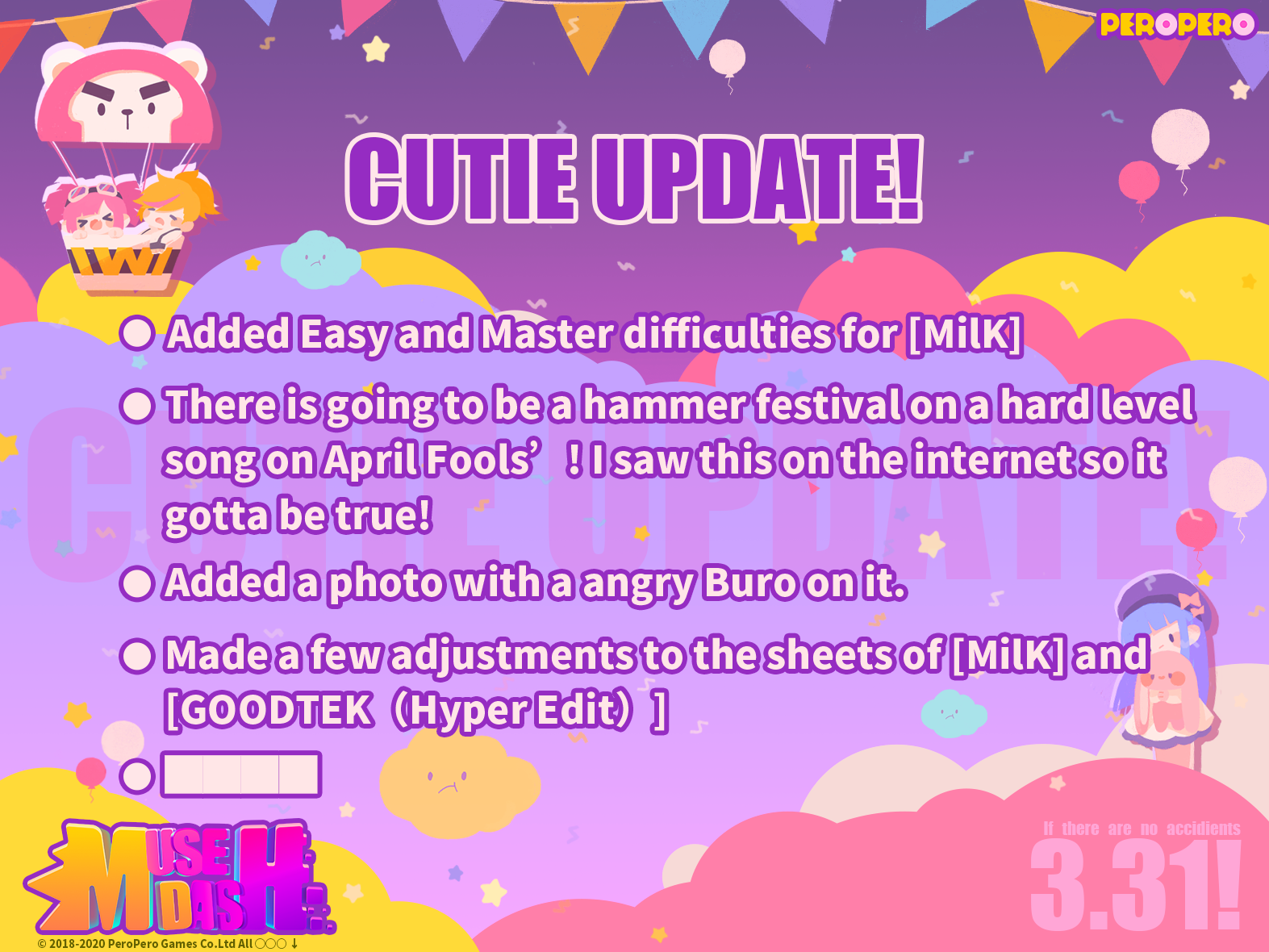 Muse Dash Today Is Not April Fools So What I Wrote Are All True Actualites Steam