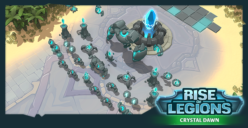 Rise of legions. Crystal Clash кристаллический наблюдатель. Crystal Clash. The Legion.