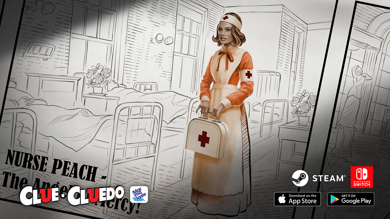 Cluecluedo Classic Edition Sherlock Theme Character Nurse Peach Steam News 