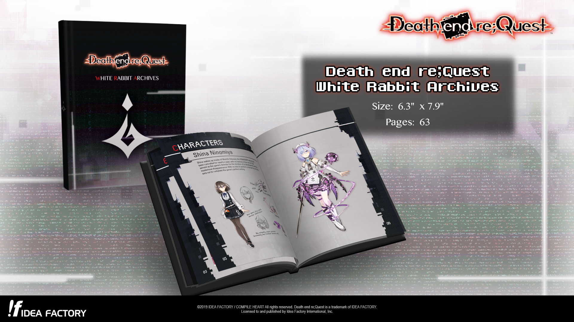 Qoo News] Compile Heart's new PS4 RPG Death end re;Quest introduces story  and characters