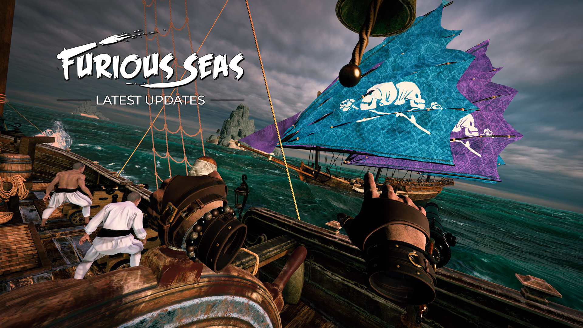 Море событий. Furious Seas VR. Море в VR играх. Furious Seas 2. VR игра про путешествие по морю.