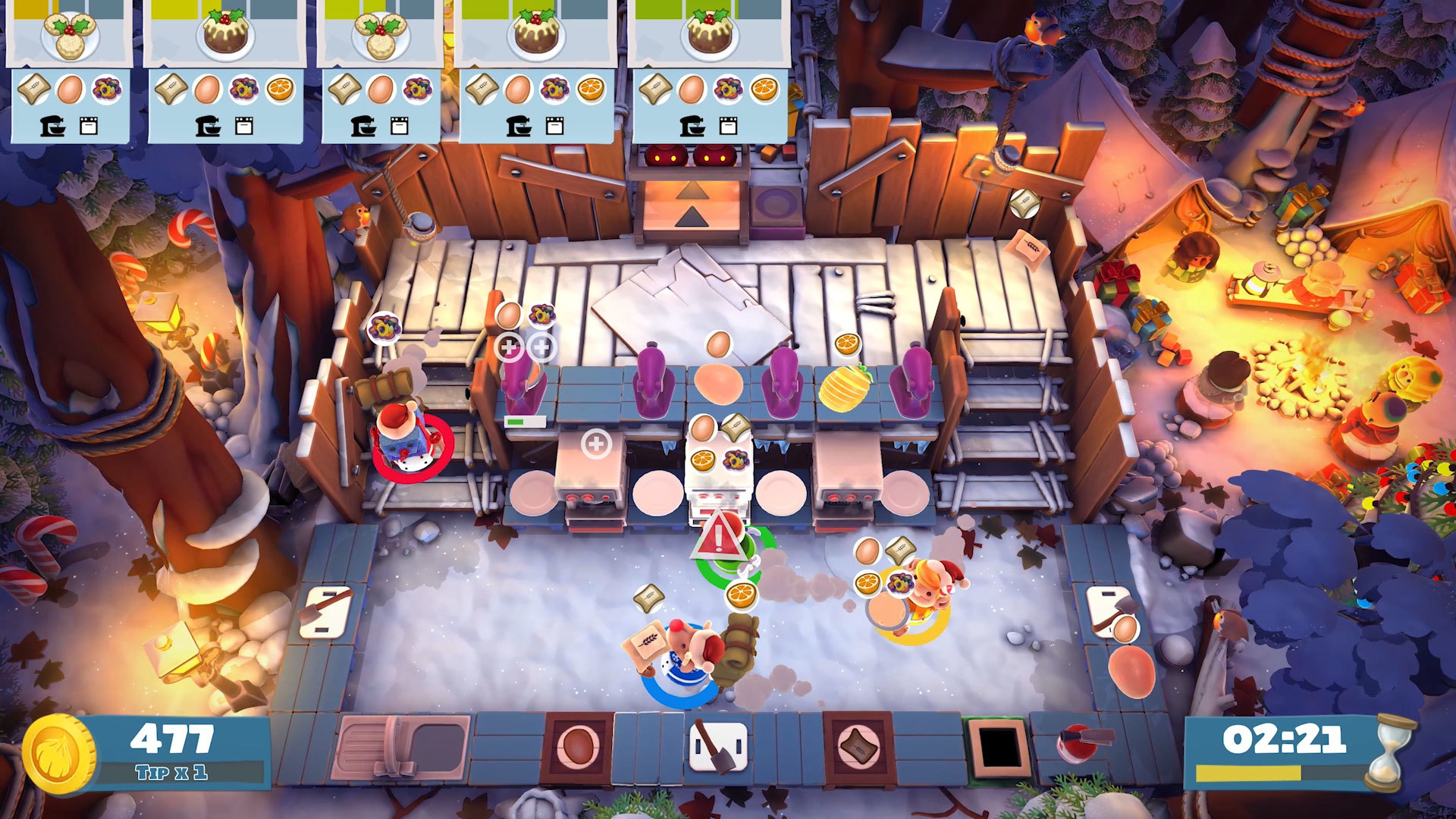 Overcooked! 2 - Winter Wonderland Update Out Now! · Overcooked! 2 update  for 17 December 2019 · SteamDB