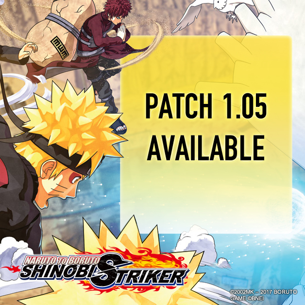 NARUTO TO BORUTO: SHINOBI STRIKER: Update Patch Version 2.41 Announcement