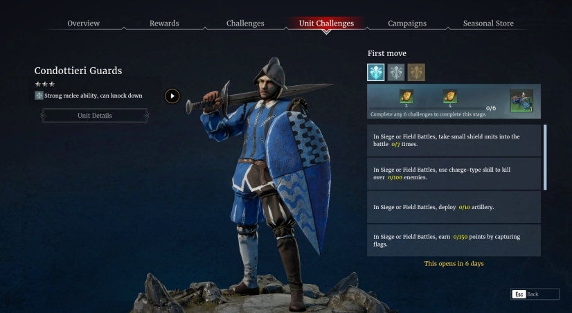 Conqueror S Blade Updated Season Iii Unit Challenges