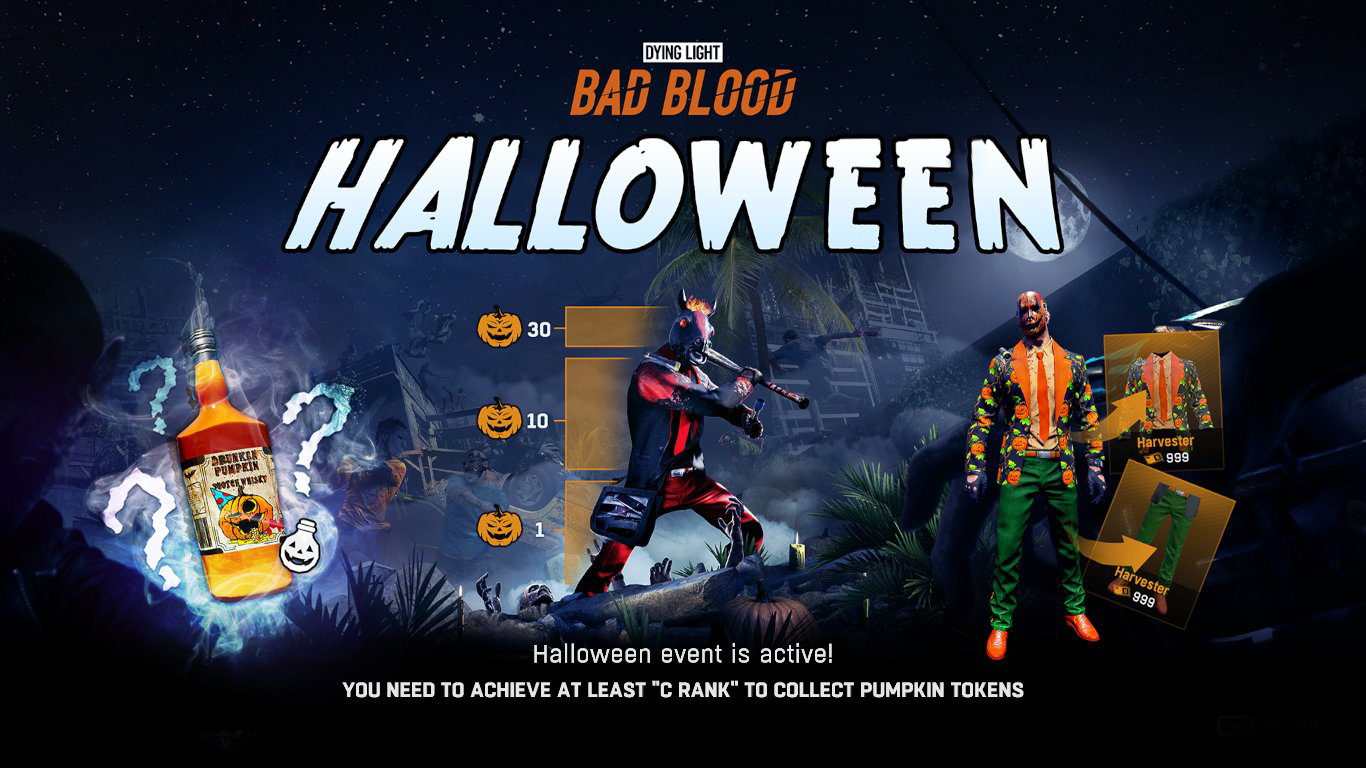 Dying Light Bad Blood Trick F Or Treat The Halloween Event In Dying Light Bad Blood Steam News