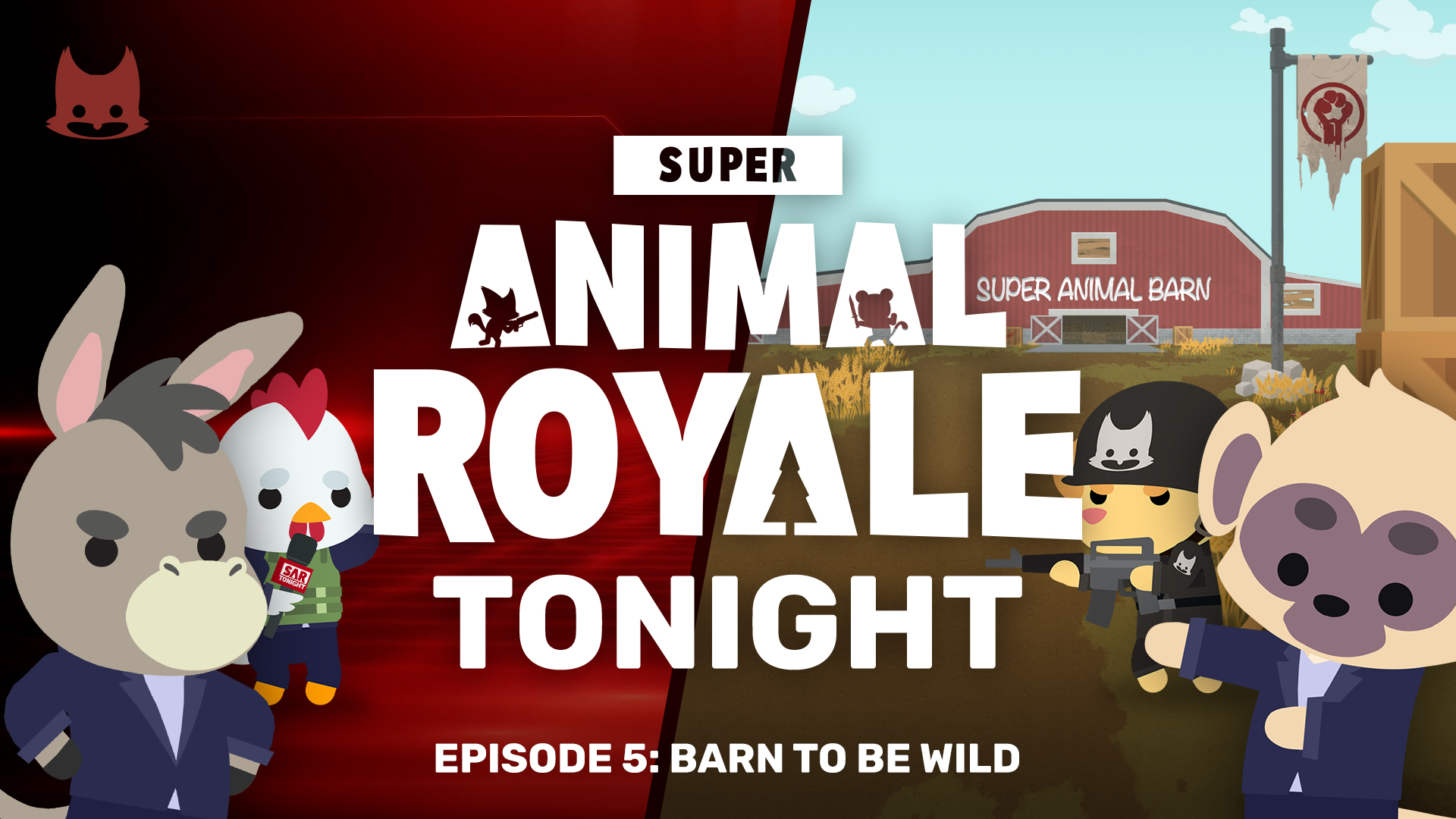 Steam :: Super Animal Royale :: Огромное петушиное обновление здесь:  посетите Супер Животную Ферму, стреляйте ядовитыми дротиками и повышайте  уровень с новой системой престижа!