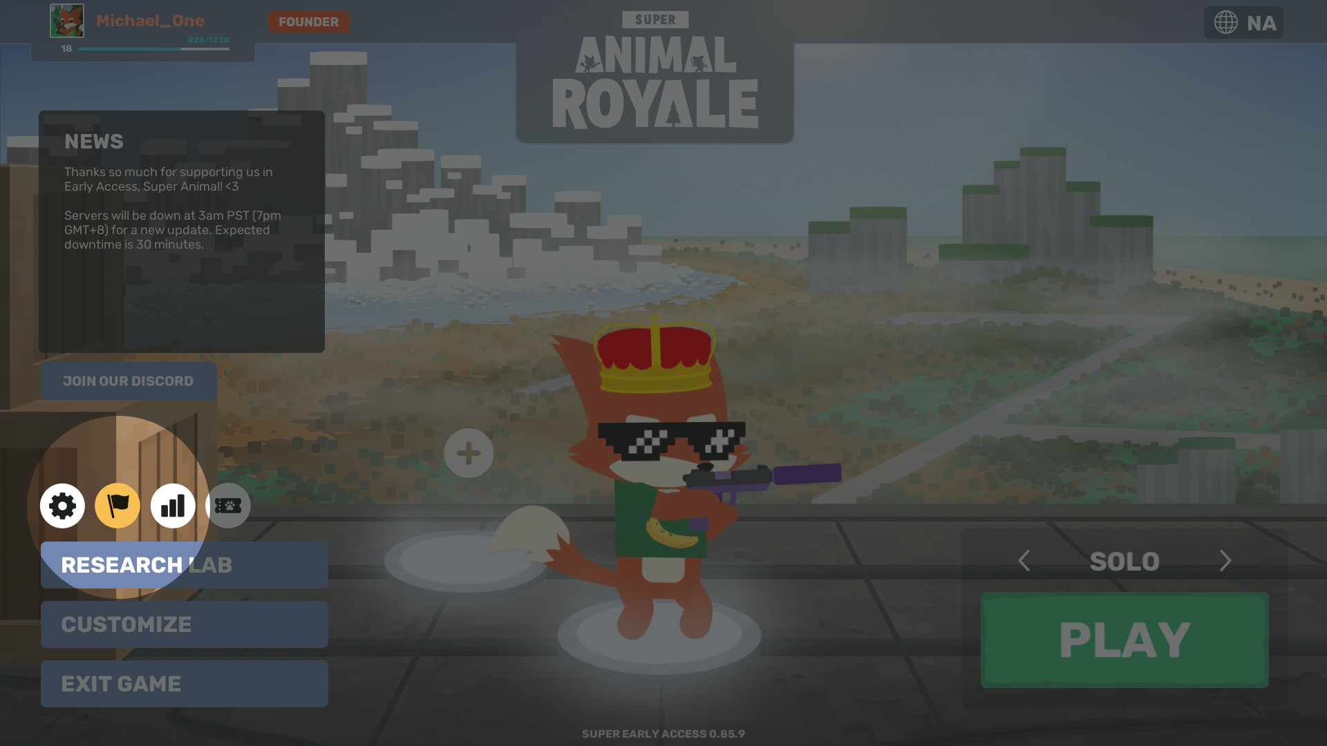 does super animal royale have crossplay