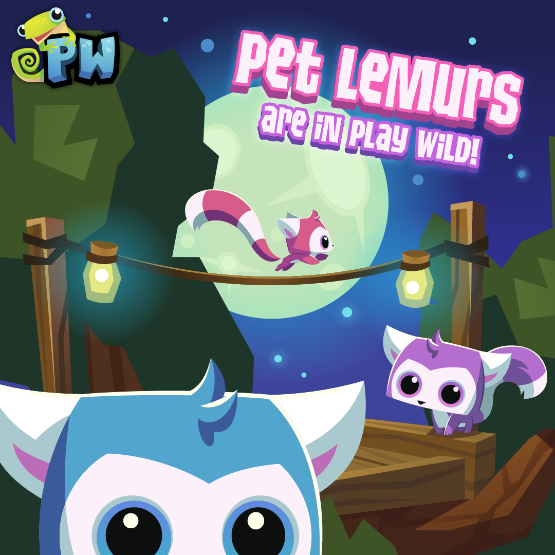 Steam :: Animal Jam :: Pet Lemurs in Play Wild!