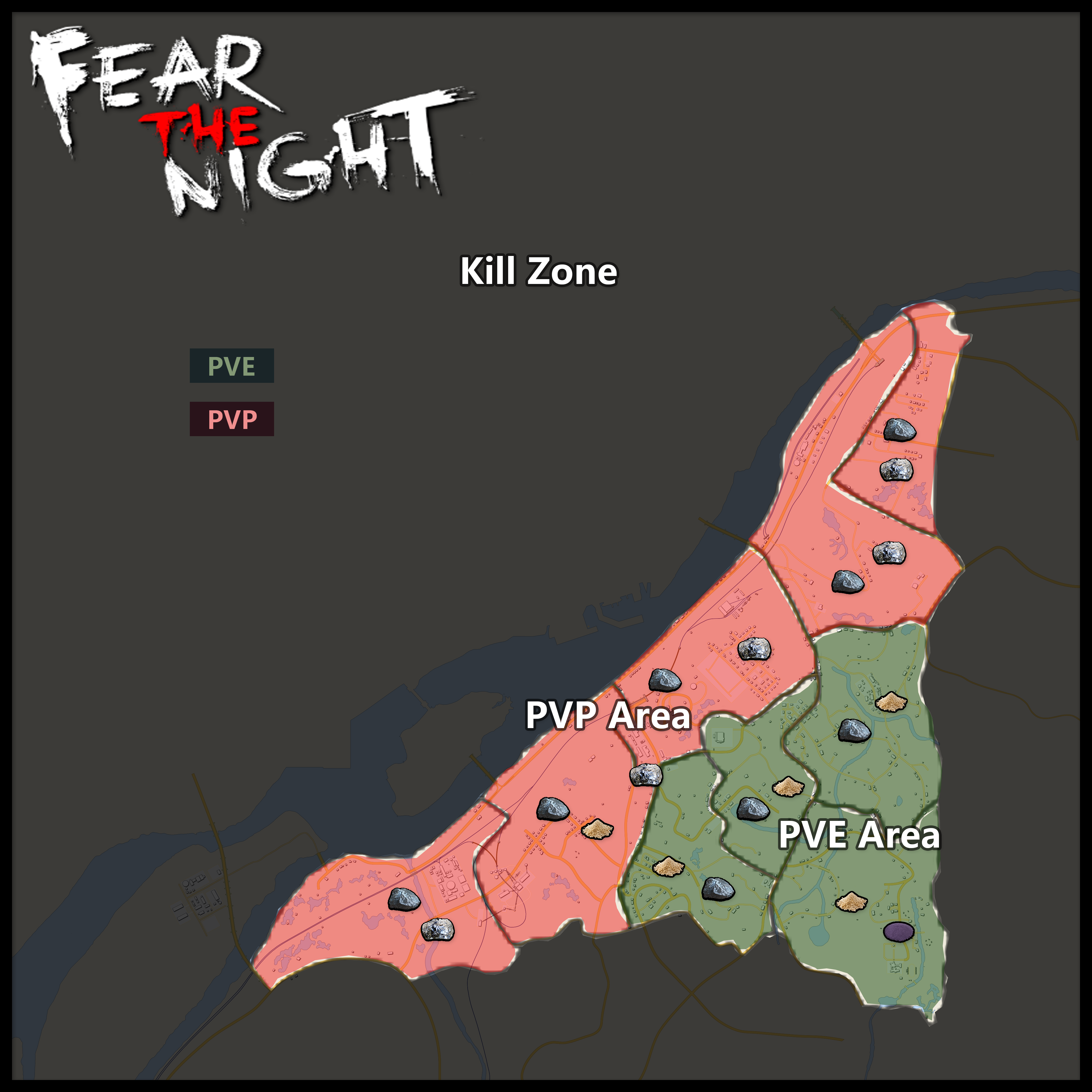 Fear The Night 恐惧之夜 Ftn Highlight Pvp 101 Zone Map Steam News