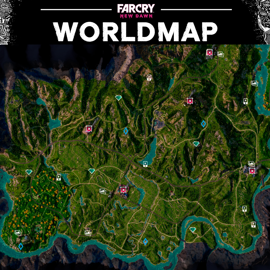 Far Cry 2 mapa 5110x9222px – NEJVĚTŠÍ CZ WEB K FAR CRY SÉRII