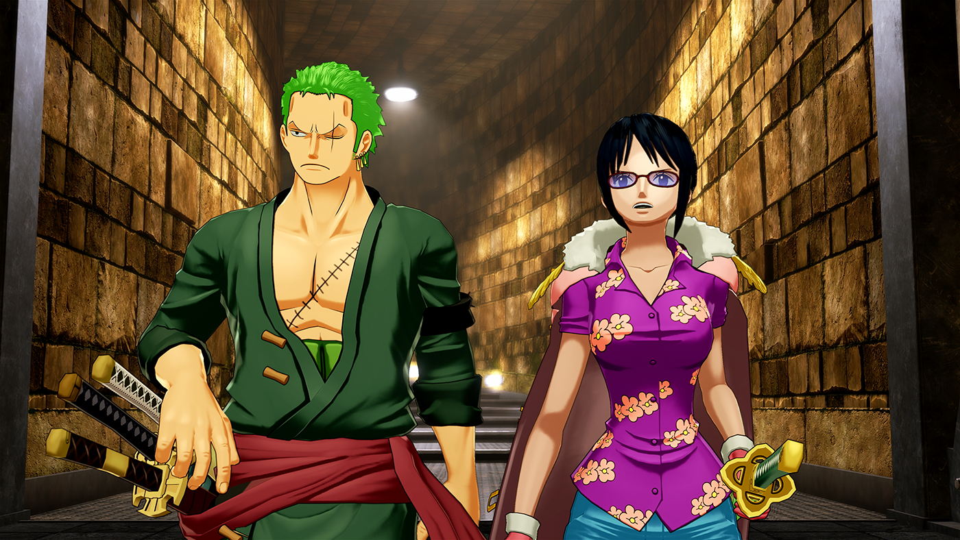 Zoro will be working with Tashigi to find out the secret of Isaac’s experim...