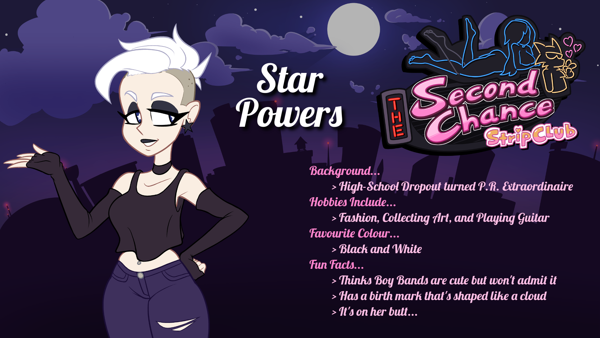 Steam :: The Second Chance Strip Club :: Character Sneak Peak #3 - Star!