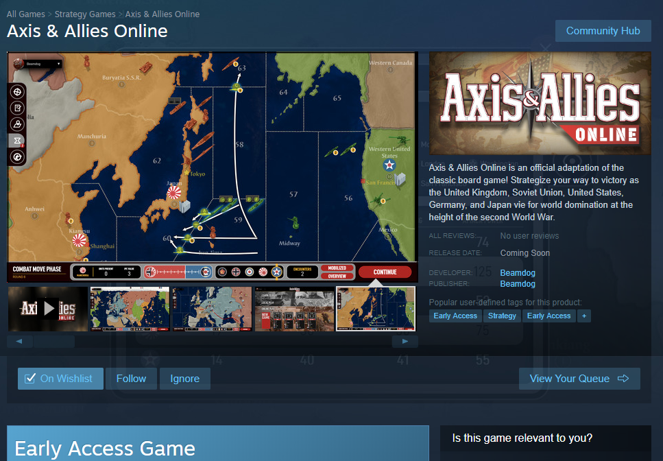 axis and allies free