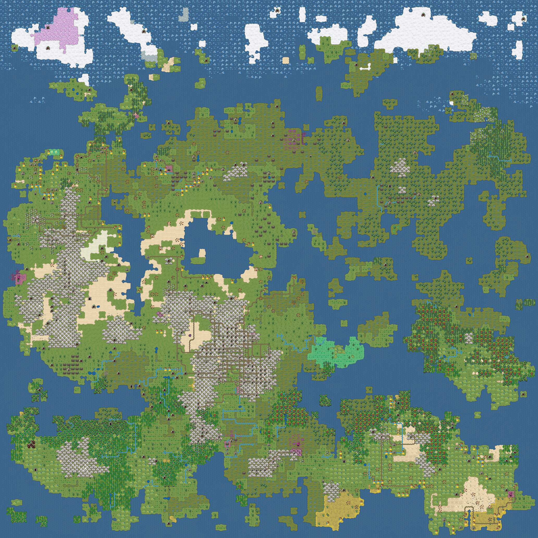 dwarf fortress ascii map