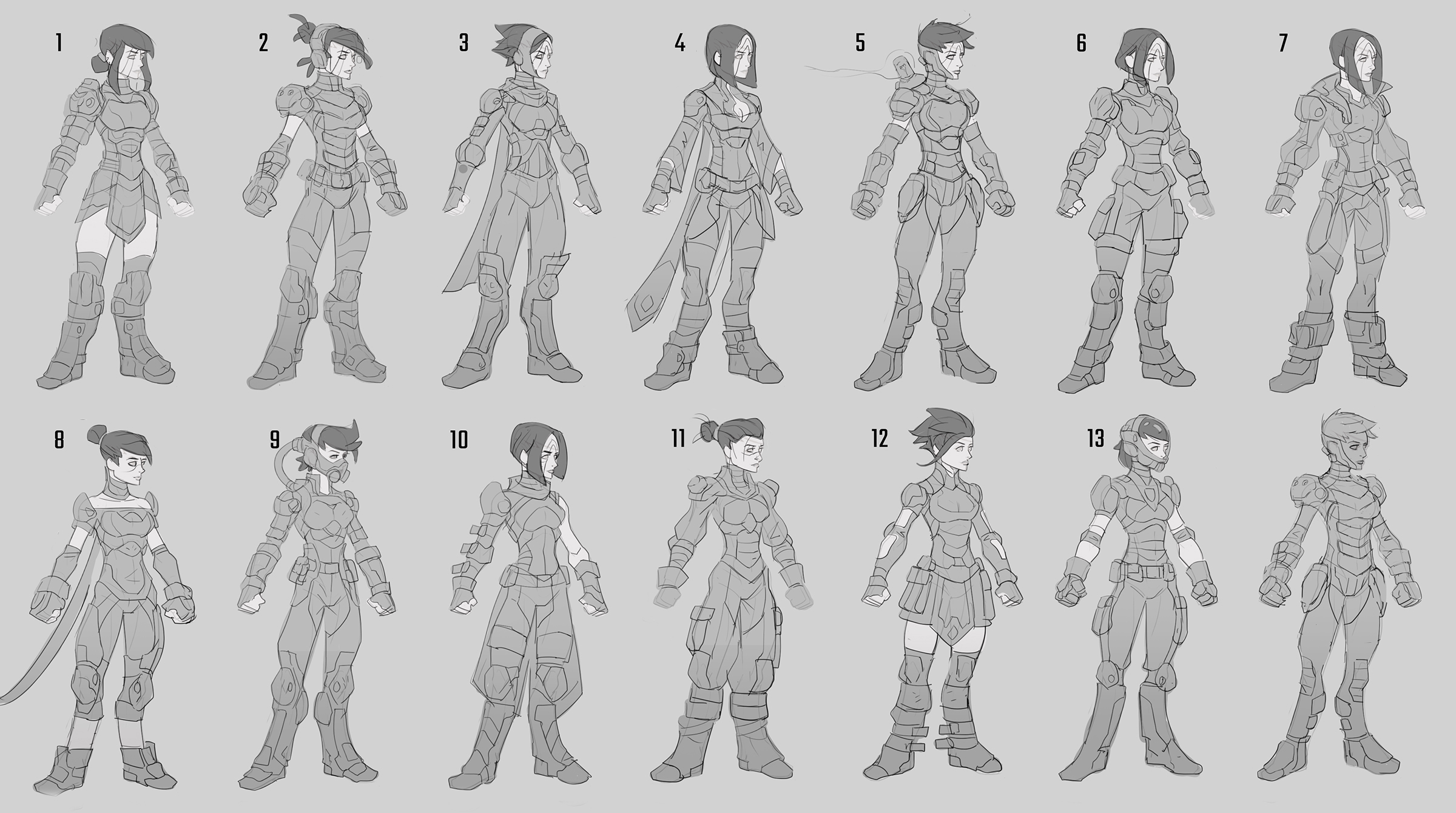 The team had a lot of freedom to create a tough female protagonist